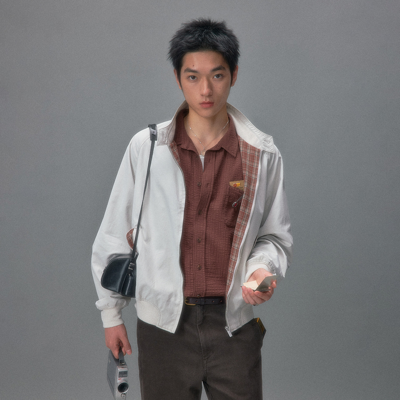 Chemical Products Yokohama Harbor Harrington Jacket J5_Nvy/Crm_Harringtonjacket