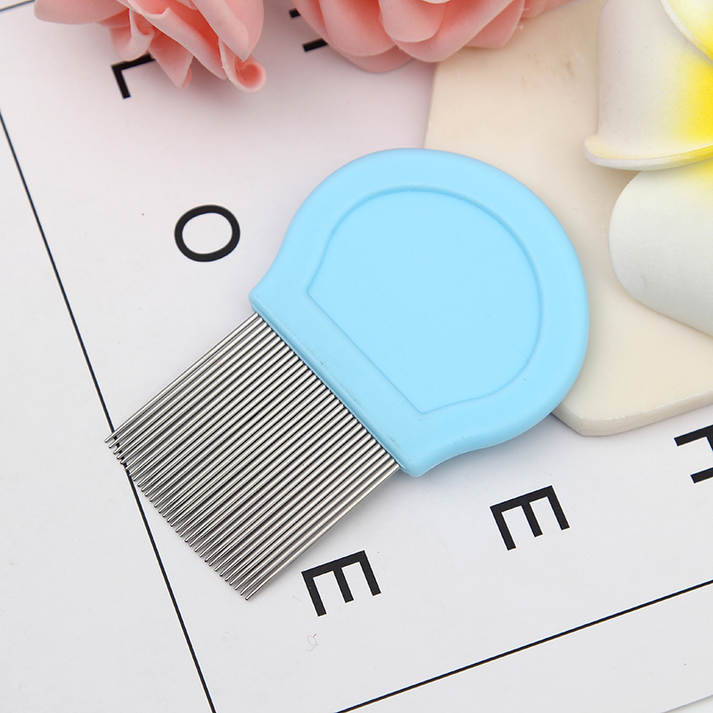 New iron tooth crypto-bearded pet flea to ultra-tight comb double-sided child to the larva ovum and itch comb