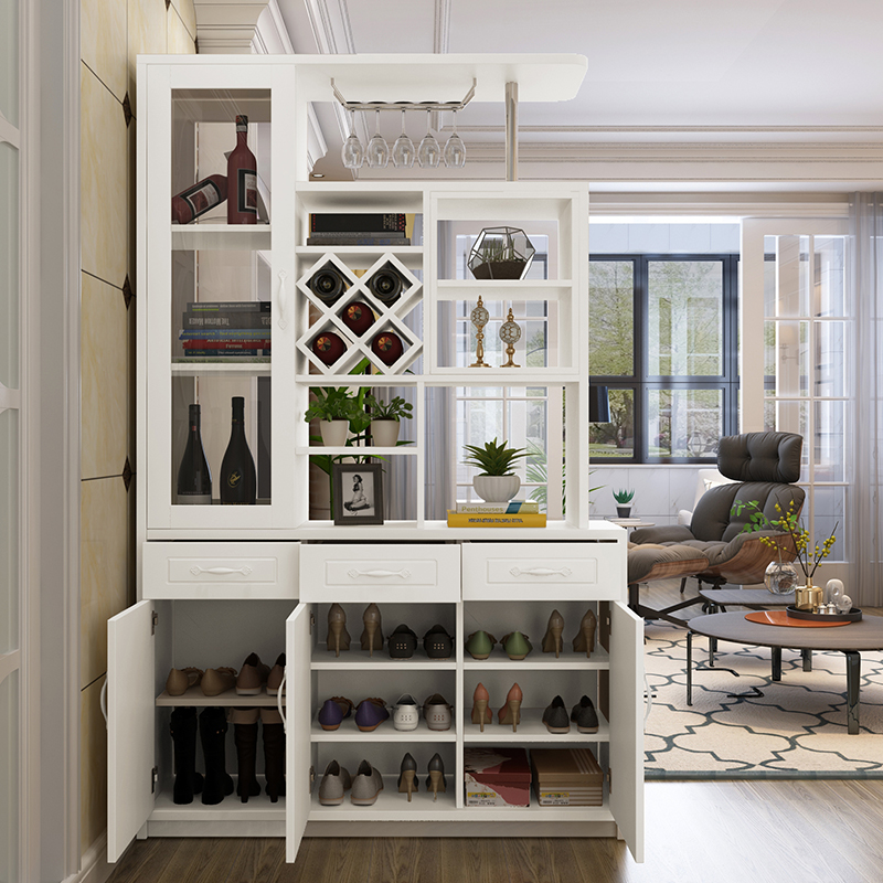 Simple Modern Partition Cabinet Hall Cabinet Living Room Shoe