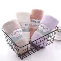 High comb yarn absorbent dry hair square towel absorbent face washing kindergarten for men and women Universal couples towel 4 pieces