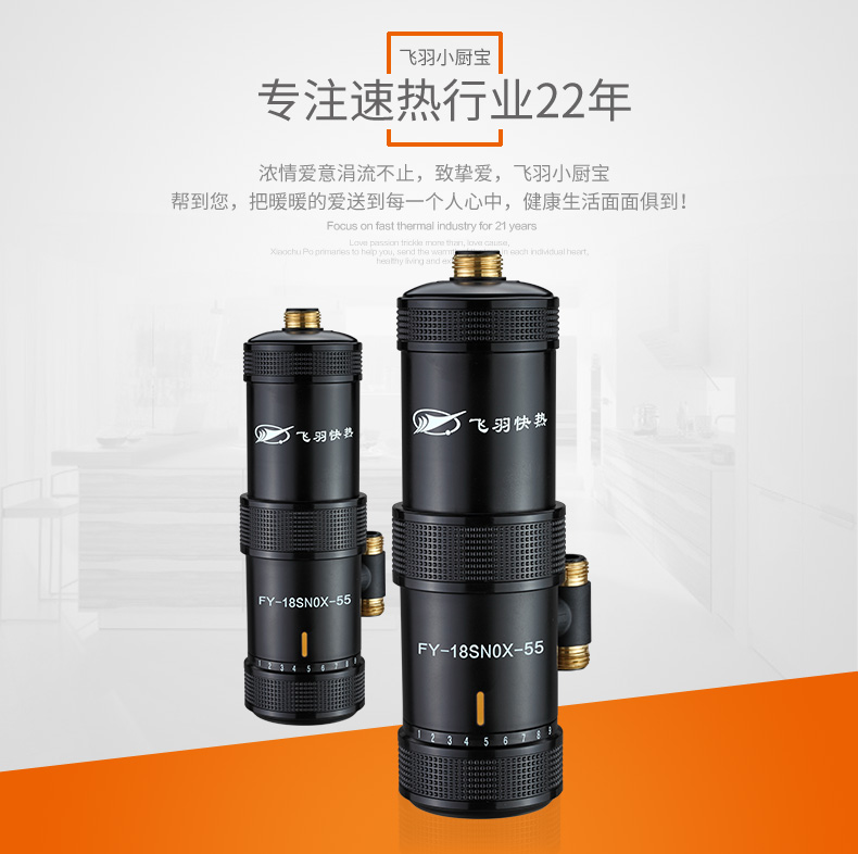 cây nước nóng lạnh alaska Feiyu FY-18SNOX-55 Bếp ăn liền Po máy nước nóng nhỏ gọn nhà bếp nóng nhanh nhà - Máy đun nước giá bình nóng lạnh ariston
