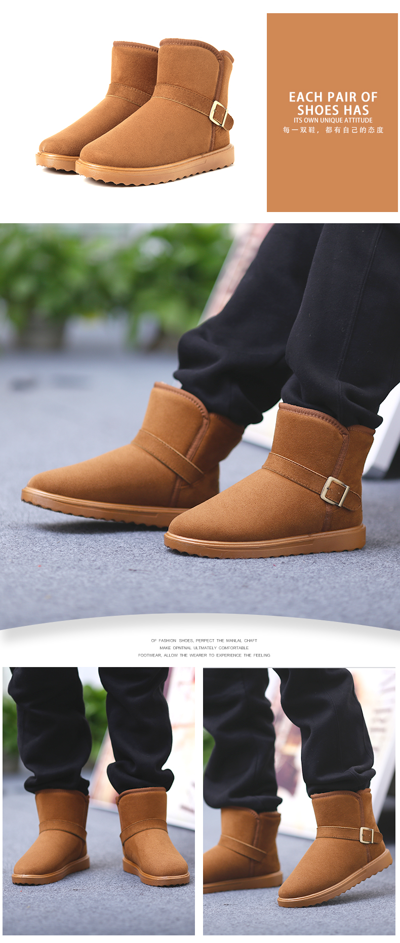 Boots - chaussures en suède - Ref 954578 Image 26