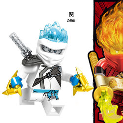 중국 빌딩 블록 Ninjago 미니 피규어 컬렉션은 영화 시리즈 캐릭터 어린이 교육 소년 조립 장난감을 칭찬합니다