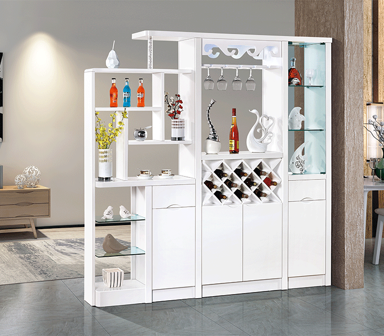 Simple modern wine cabinet Double-sided partition cabinet Partition cabinet Screen cabinet Entrance cabinet Foyer cabinet Room hall cabinet Shoe cabinet