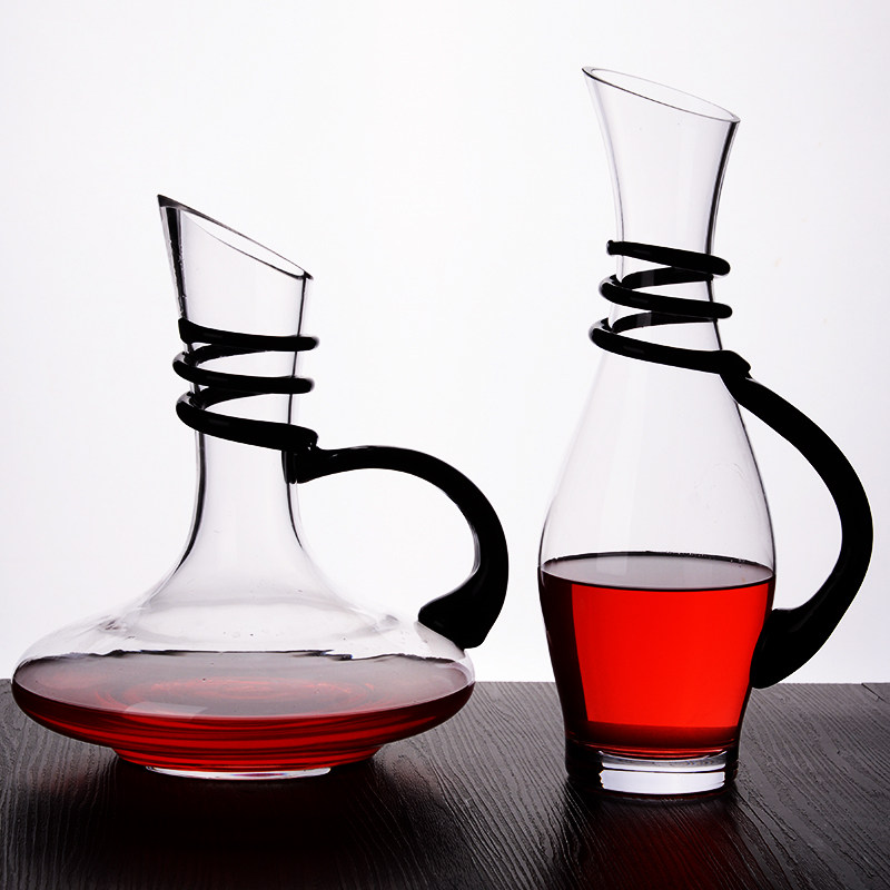 Eurostyle Crystal Glass Red Wine Decanter Personality Creative big wine Wine Distributor Wine Jug Pour Wine for Home