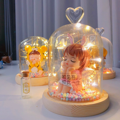 Детский сувенир для хранения пуповины ручной работы для новорожденных