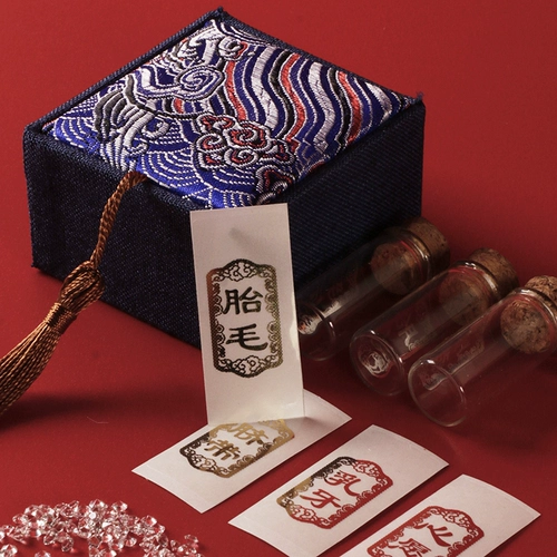 Детский сувенир для хранения пуповины ручной работы для новорожденных