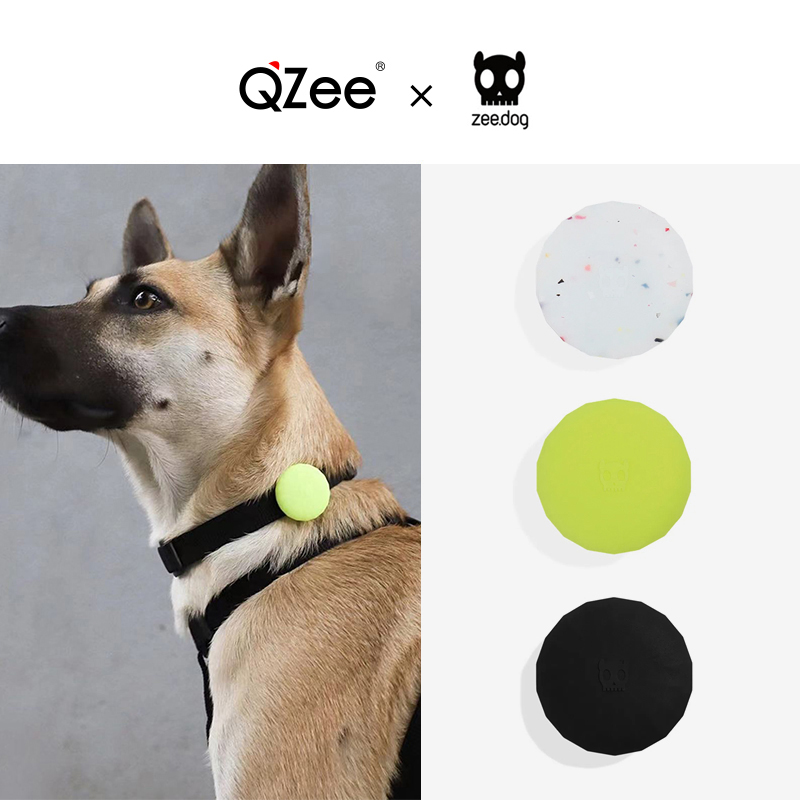 QZee zeedog item ring Airtag protective sleeve Apple Apple locator anti-loss protective shell silicone sleeve-Taobao