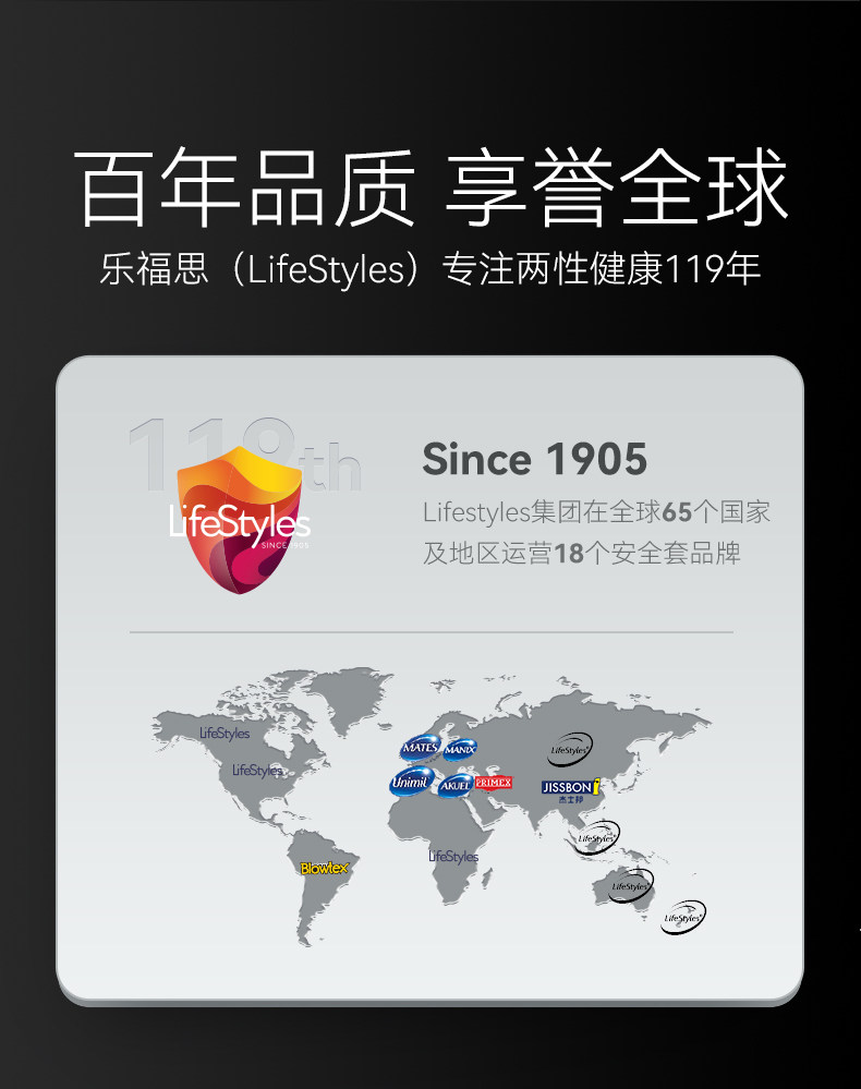 【中国直邮】 第六感 001避孕套 超薄裸入安全套套男用持久神器byt 共8只