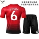 Áo đấu của Manchester United 2018-19 trên sân nhà trên bộ đồng phục bóng đá thứ 6 của Bogba 9 Lukaku trên sân khách - Bóng đá quần áo bóng đá sỉ