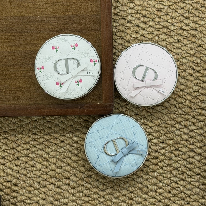 [in Stock] Japan Counter Dior Cushion Case Pink Floral Blue New Model Cushion Refill