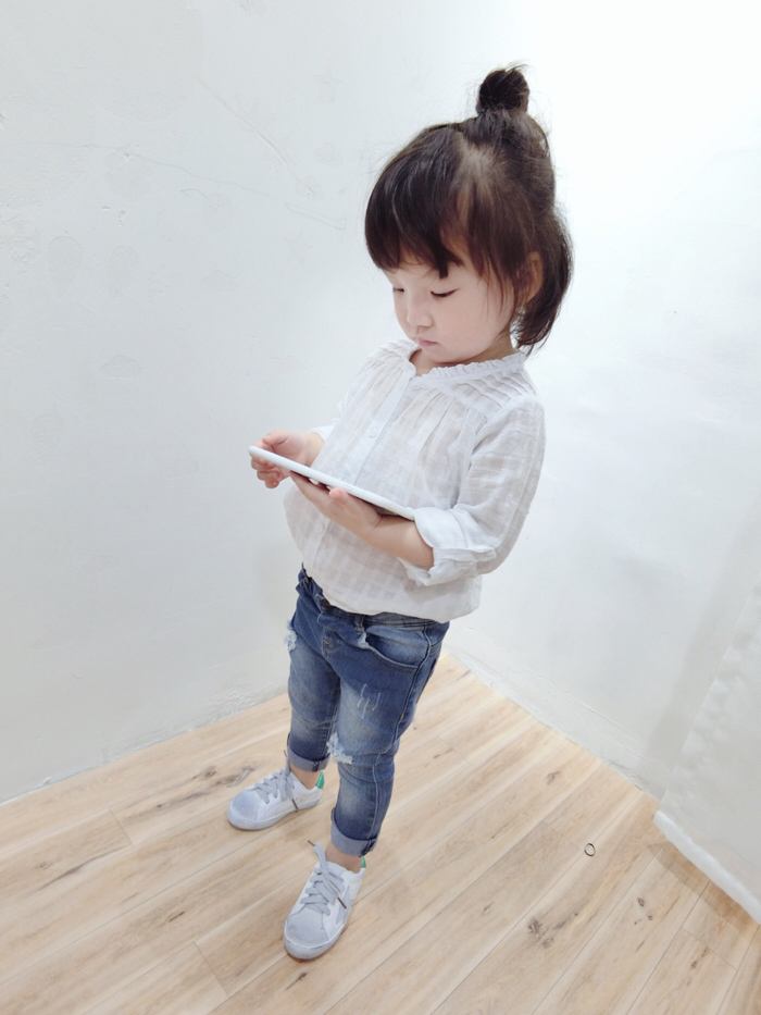 Chemise fille à manche longue - Ref 2084772 Image 18
