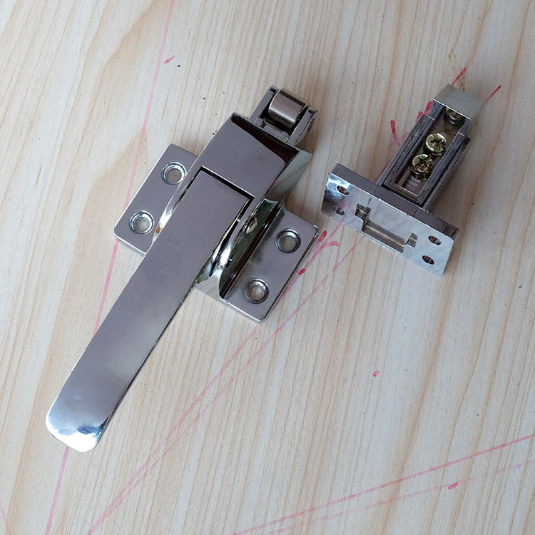 Zinc alloy oven door buckle pull handle handle freezer Freezer Thickening Type Freezer Handle Four Doors Fridge Original accessories