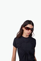 The same emitted love - loving hundred - and - printed short sleeves Millennium hot girl T - shirt in sweet cool