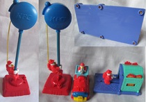 Kentucky Fried Chicken KFC Toys Early Qiqi Fire Commando Fireman Multiple models sold individually