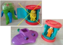 KFC Toys 2006 Qiqi Undersea Adventure Escape Cabin Single Style