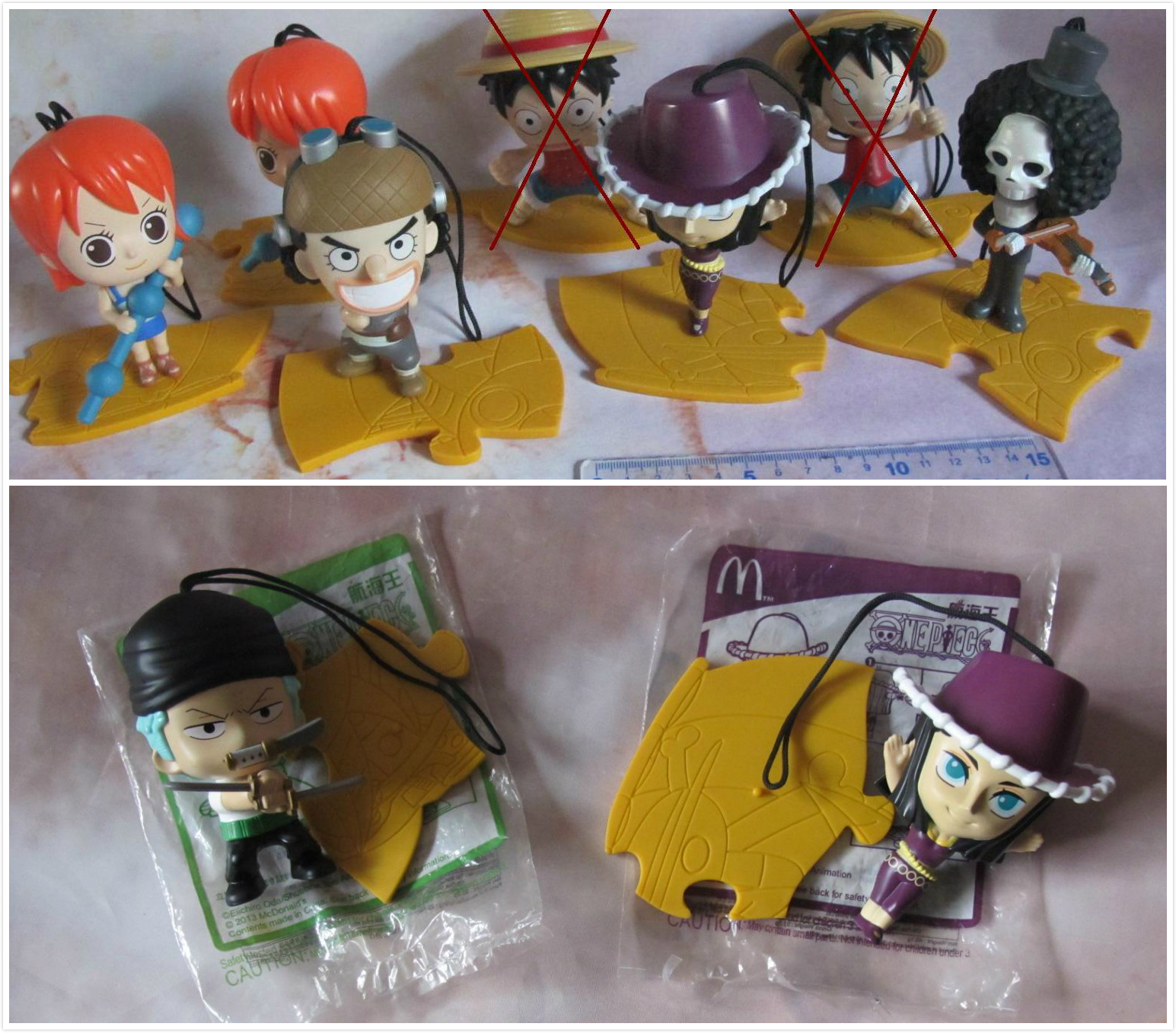 McDonald's Toys 2013 King of Sea Sea 2 Namejobausop Solon etc. for sale