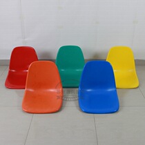 FRP chair surface canteen one-piece dining table and chair surface stool surface fast dining table stool surface row chair backrest seat stand seat