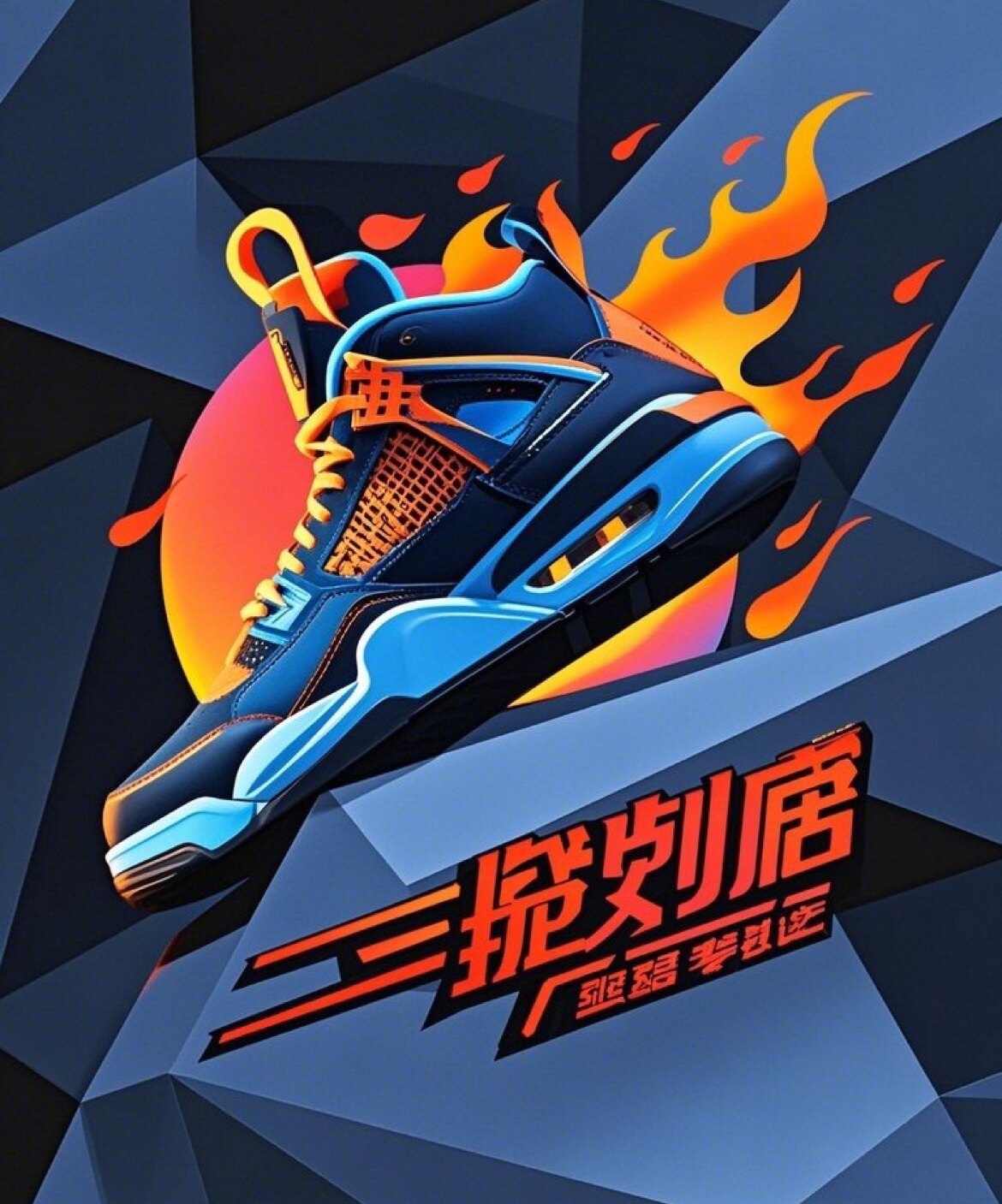 逆战 鞋铺的LOGO