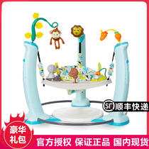  American Evenflo baby jumping chair Baby bouncing game table Fitness rack Educational toy 3-18 months