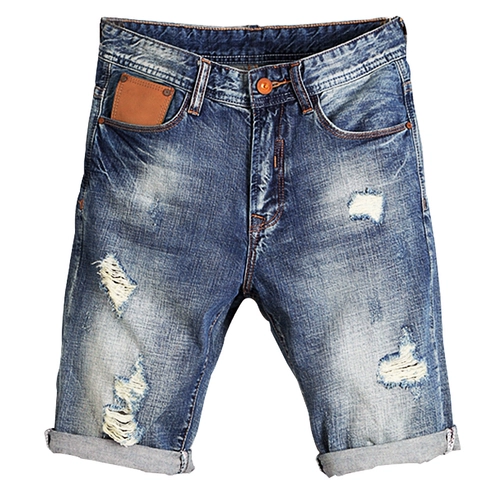 Tide, трендовая джинсовая юбка для отдыха, шорты, мужские штаны, оверсайз, большой размер