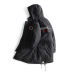 Black Jin size lớn xuống áo khoác nam mùa đông béo nam 2018 mới cộng với phân bón để tăng mỡ jacket áo khoác trùm đầu ấm - Cực lớn áo hoodie nam chính hàng Cực lớn