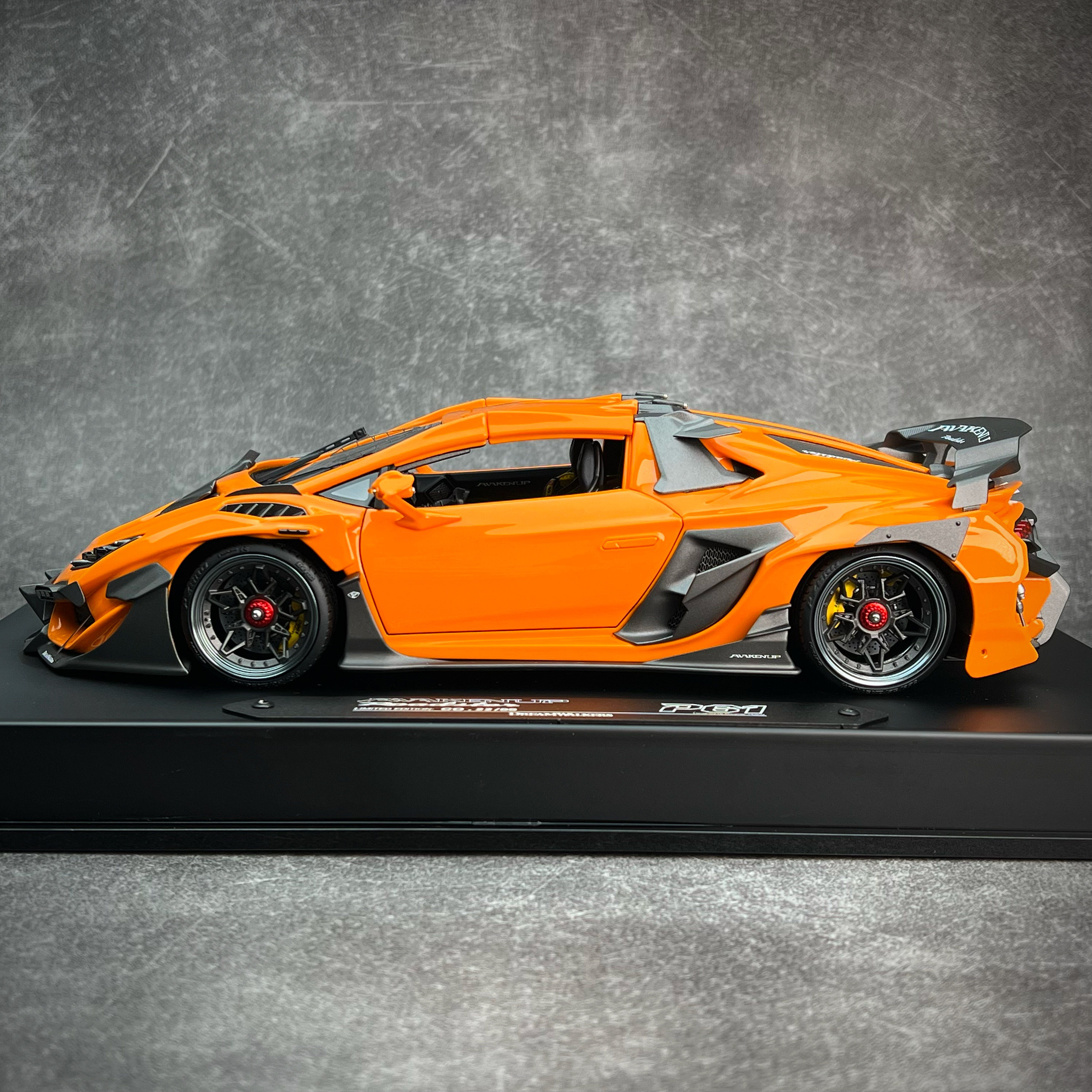 沙沙汽车模型DreamWalkers 1:18 兰博基尼Awakenup P61 开蓬版，经典重