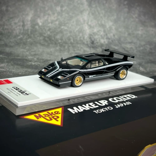 Модель автомобиля Шаша с макияжем MU 1:43 Lamborghini Countach, коллекция Токийского автосалона 1977 года