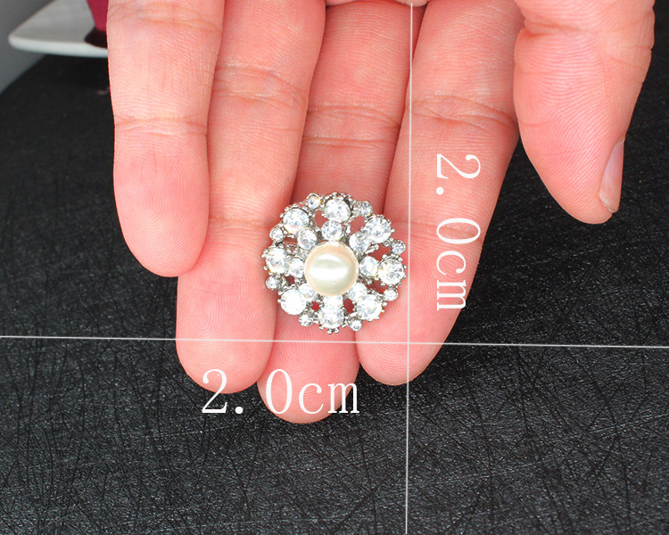 Broche femme en Zircon diamant - Ref 1172779 Image 7