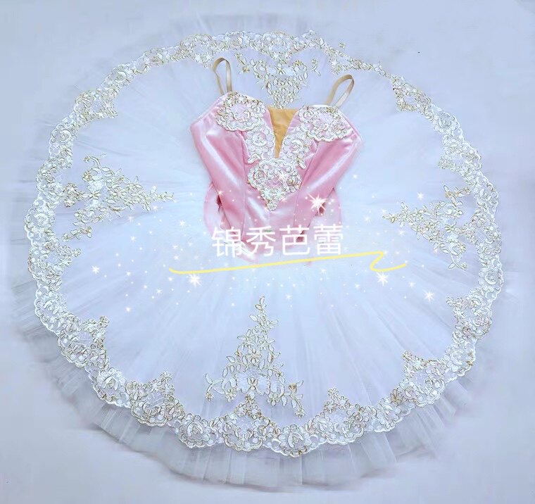 Children's ballet performance costume TUTU skirt little swan dance costume girls swan lake ballet tutu skirt