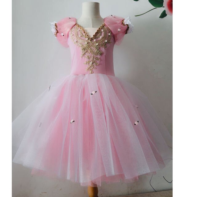 Ballet Dance Dress Swan Lake Modern Dance Skirt Hanging Children Ballet Dress Examination Competition