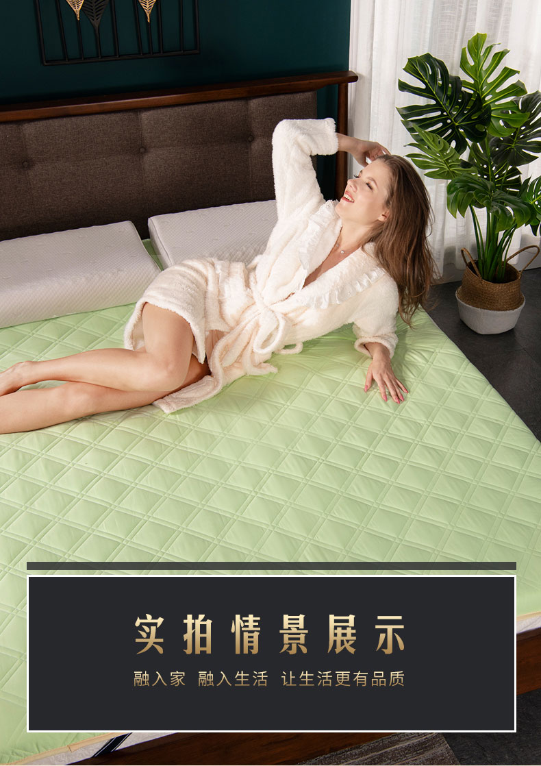 Anti-mite và chống vi khuẩn bông tatami nệm 1.8m 1,5m giường ký túc xá sinh viên đôi nệm pad là phụ - Nệm nệm cao su nhân tạo
