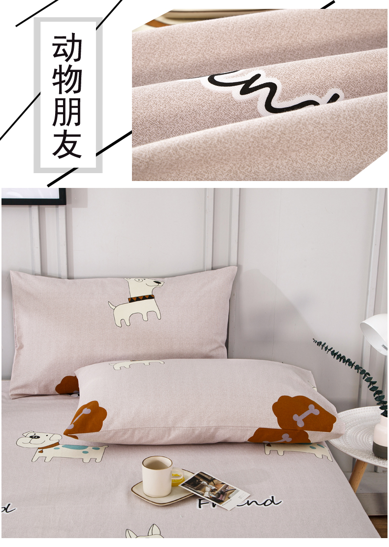gối Nam Cực cũ thô bông gối một cặp tải đơn hoặc kép ký túc xá gối bìa 48x74cm - Gối trường hợp gối chống trào ngược babieskey
