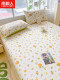Winter cotton 100 bed sheets single piece pure cotton wash cotton bed sheet 1.5m single dormitory three-piece set 3