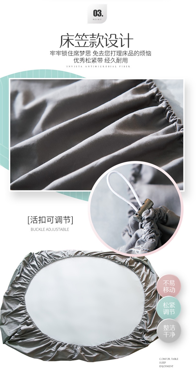 Giường chống thấm cotton ở Nam Cực một mảnh cách nhiệt thoáng khí tấm trải giường nệm Simmons tấm cách nhiệt chống thấm - Trang bị Covers ga chun bọc giường spa