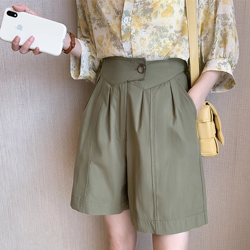 Приталенные штаны для отдыха, тонкие шорты, костюм, высокая талия, большой размер, свободный крой