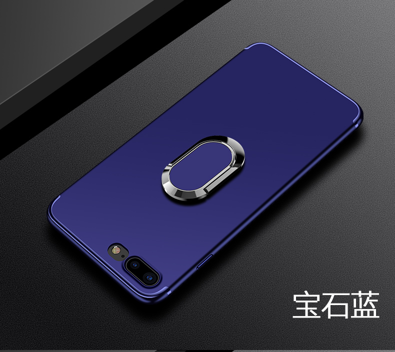 Apple 7plus vỏ điện thoại di động 6splus bộ siêu mỏng iPhone8 mềm silica gel 6s bao gồm tất cả tám xung 8p chống rơi nữ mô hình nam i7 bảy 7p vành đai từ tính vòng thân 8plus sáu - Nhẫn nhan vang