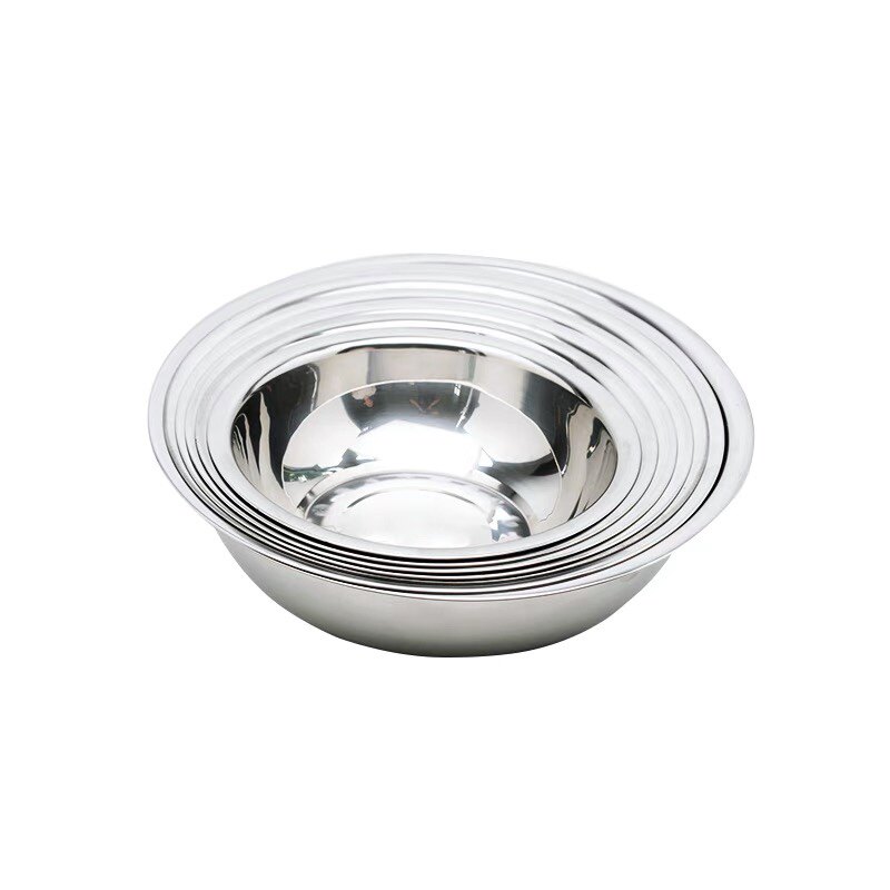 Thickened stainless steel basin washbasin seasoning tank washbasin washbasin bowl public egg beater canteen basin fast food basin