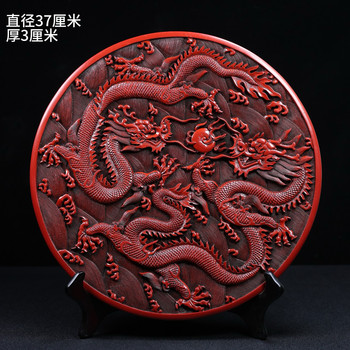 Antiques and miscellaneous antique lacquerware handmade old lacquerware plates home decoration retro ornaments collection