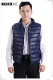 Mùa thu và mùa đông nam xuống áo bông trung niên thanh niên ấm áp áo vest vai dày vest nam trung niên áo vest nam tuổi 50
