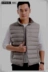 Mùa thu và mùa đông nam xuống áo bông trung niên thanh niên ấm áp áo vest vai dày vest nam trung niên áo vest nam tuổi 50 Áo vest cotton