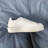 Летние высокие кроссовки в английском стиле, мужская дышащая белая обувь на платформе, повседневная обувь, изысканный стиль, в британском стиле, из натуральной кожи