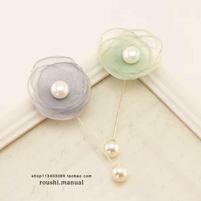 Broche femme en Fils de soie - Ref 1173636 Image 12