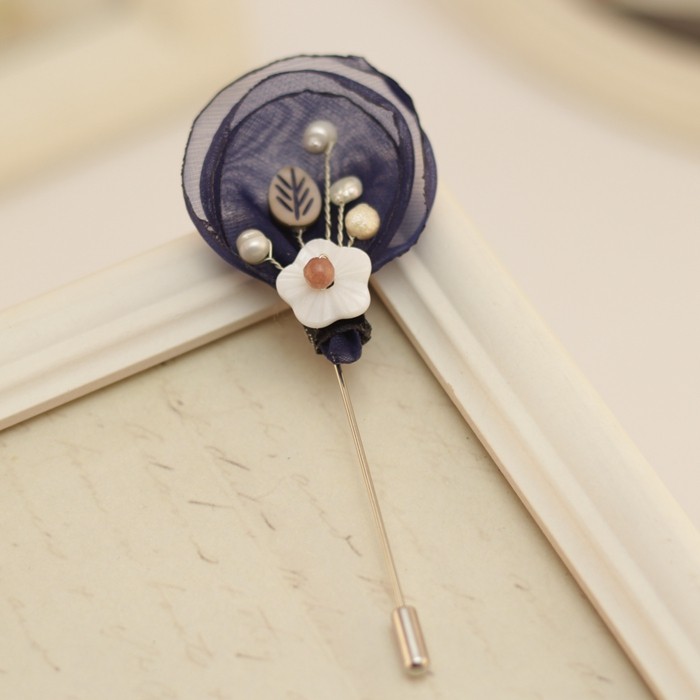 Broche femme en Fils de soie - Ref 1185671 Image 15