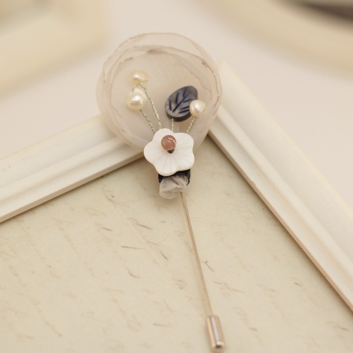 Broche femme en Fils de soie - Ref 1185671 Image 16