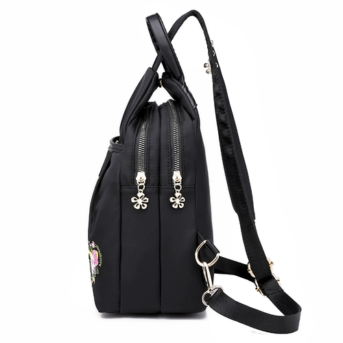 Рюкзак, этническая маленькая универсальная сумка через плечо, нейлоновая нагрудная сумка, этнический стиль, в корейском стиле, ткань оксфорд