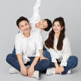 Реквизит для фотографии, комплект, простой и элегантный дизайн, семейный стиль