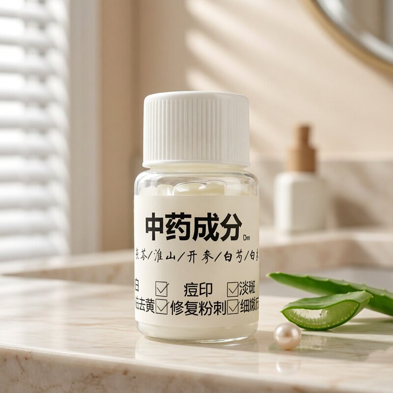 Jieyou Shop Pure Chinese Herbal Acne Cream for Rapid Repair of Pimples, Closed Comedones, Acne Marks, and Acne Scars