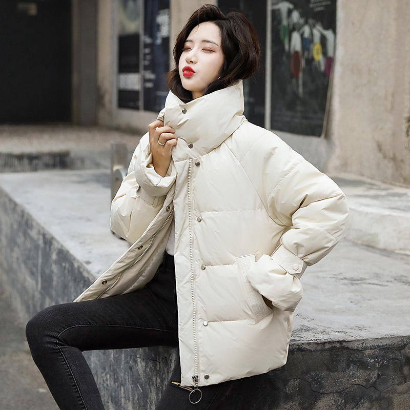Xuống mùa đông ngắn phụ nữ bông quần áo của 2019 phiên bản tiếng Hàn mới ins quần áo bánh mì lỏng áo bông nhỏ thủy triều