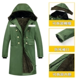 Демисезонная куртка для работы, длинный пуховик